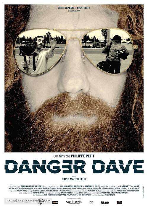 Danger Dave - French Movie Poster