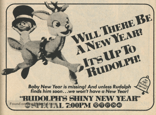 Rudolph&#039;s Shiny New Year - poster