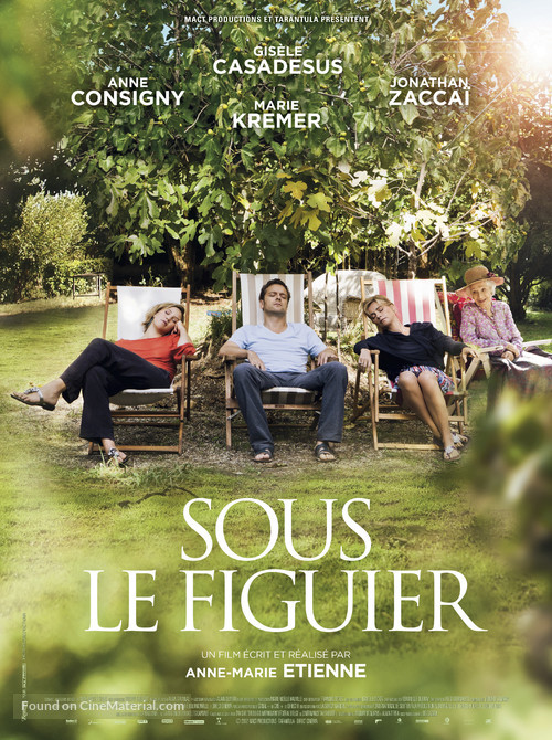 Sous le figuier - French Movie Poster