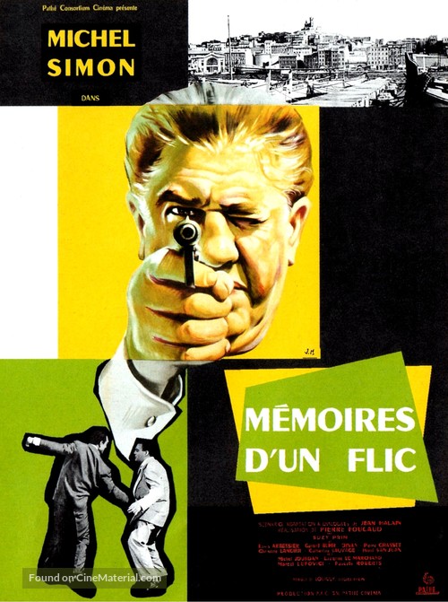 M&eacute;moires d&#039;un flic - French Movie Poster