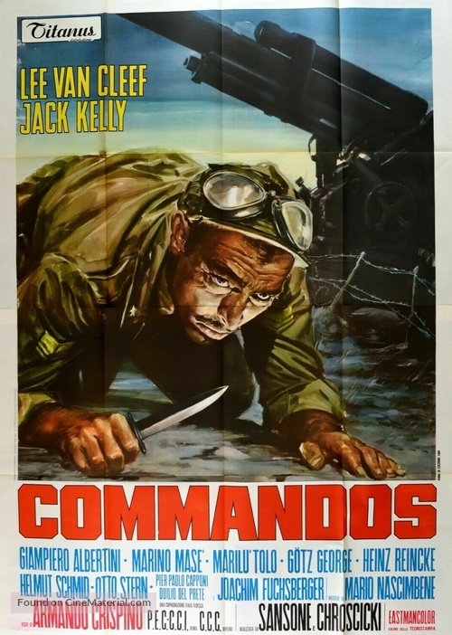 Commandos - Italian Movie Poster