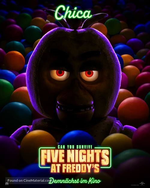 Five Nights at Freddy&#039;s - German Movie Poster