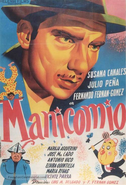 Manicomio - Spanish Movie Poster