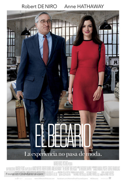 The Intern - Spanish Movie Poster