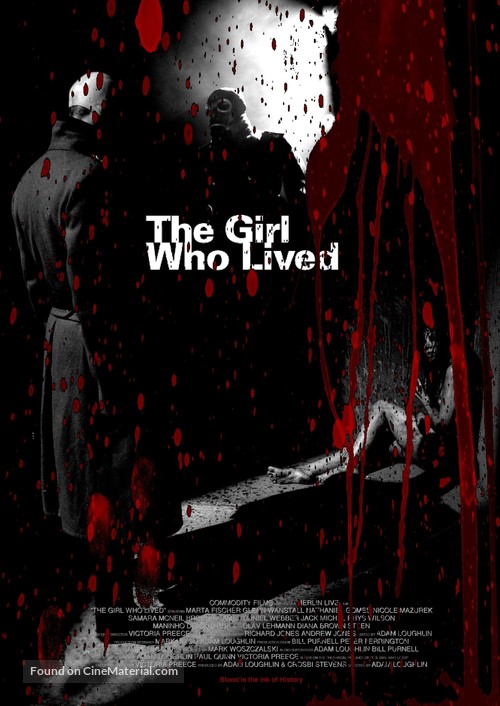 The Girl Who Lived - Australian Movie Poster