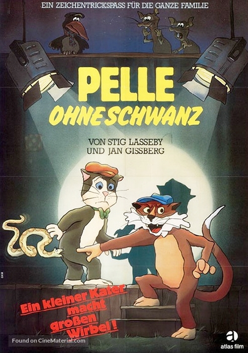 Pelle Svansl&ouml;s - German Movie Poster