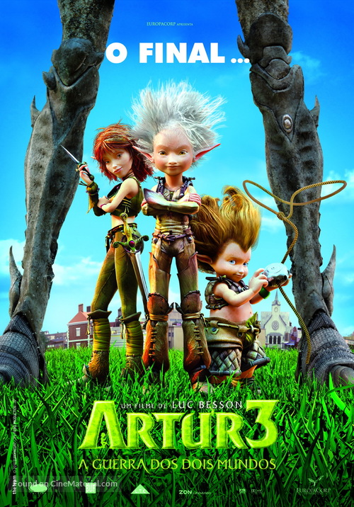 Arthur et la guerre des deux mondes - Portuguese Movie Poster
