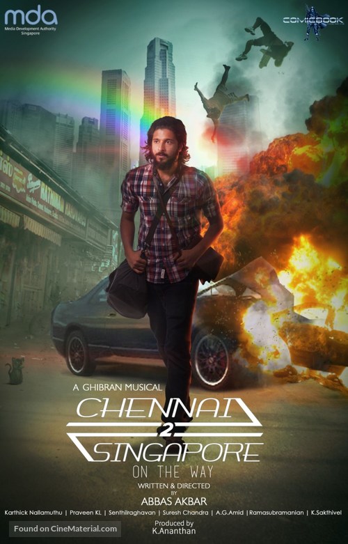 Chennai 2 Singapore - Indian Movie Poster