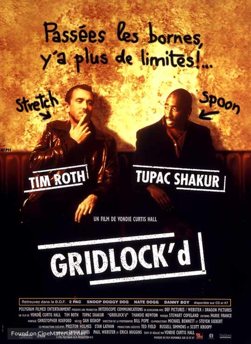 Gridlock&#039;d - French Movie Poster
