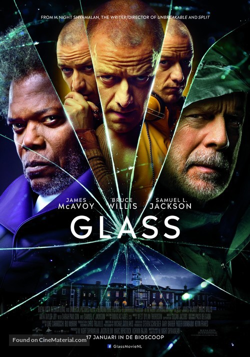 Glass - Dutch Movie Poster