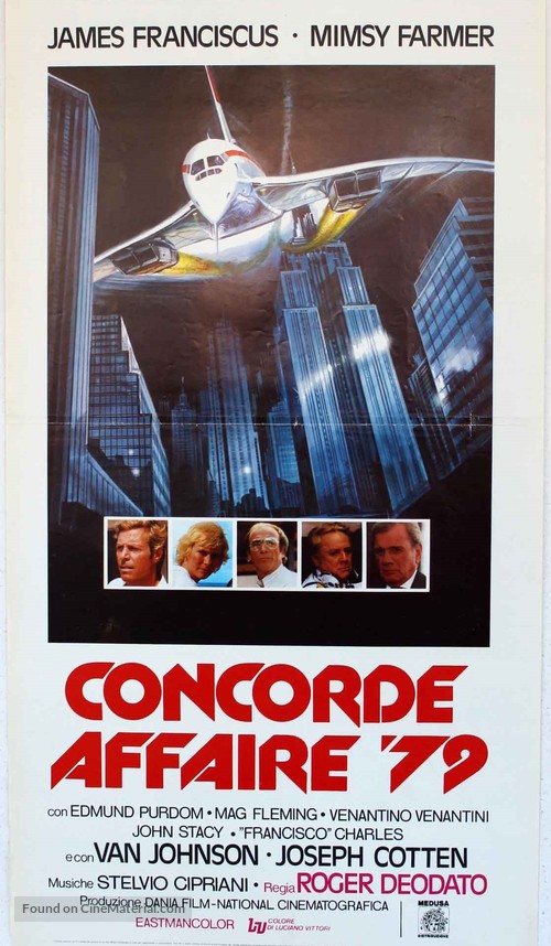 Concorde Affaire &#039;79 - Italian Movie Poster