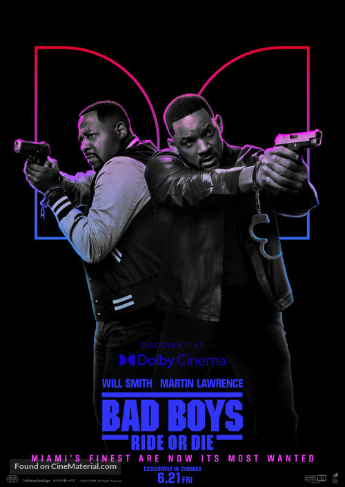 Bad Boys: Ride or Die - Japanese Movie Poster