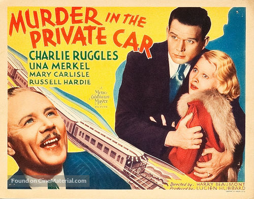 Murder in the Private Car - Movie Poster