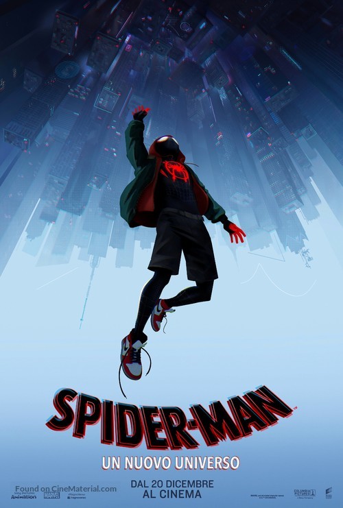Spider-Man: Into the Spider-Verse - Italian Movie Poster