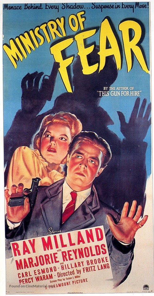 Ministry of Fear - Movie Poster