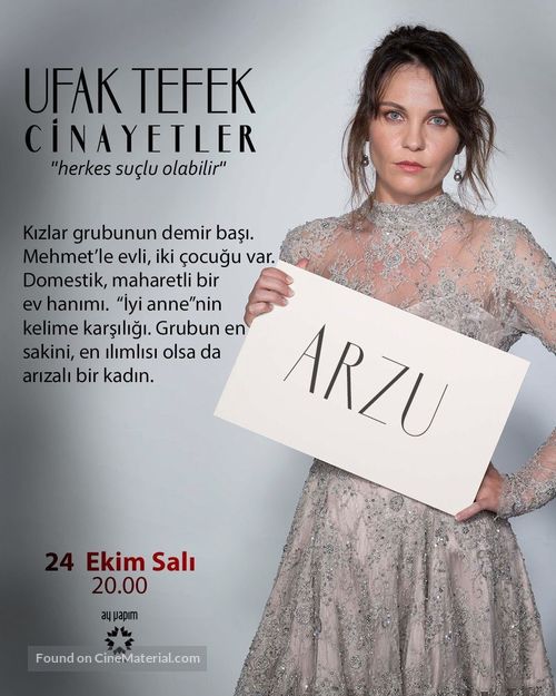 &quot;Ufak Tefek Cinayetler&quot; - Turkish Movie Poster