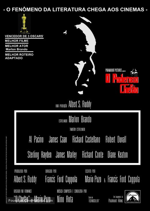 The Godfather - Brazilian Movie Poster