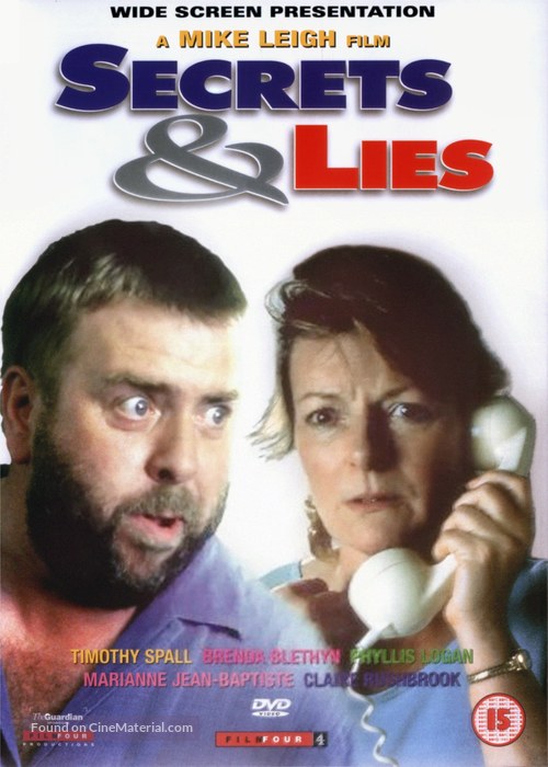 Secrets &amp; Lies - British Movie Cover