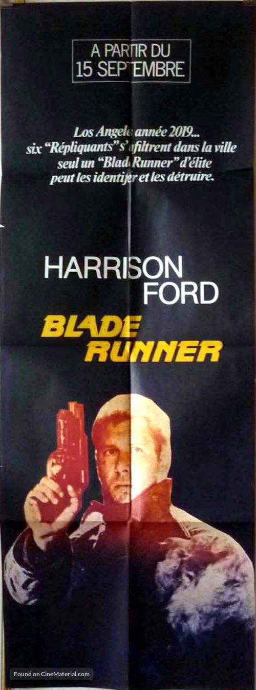 Blade Runner - French Movie Poster