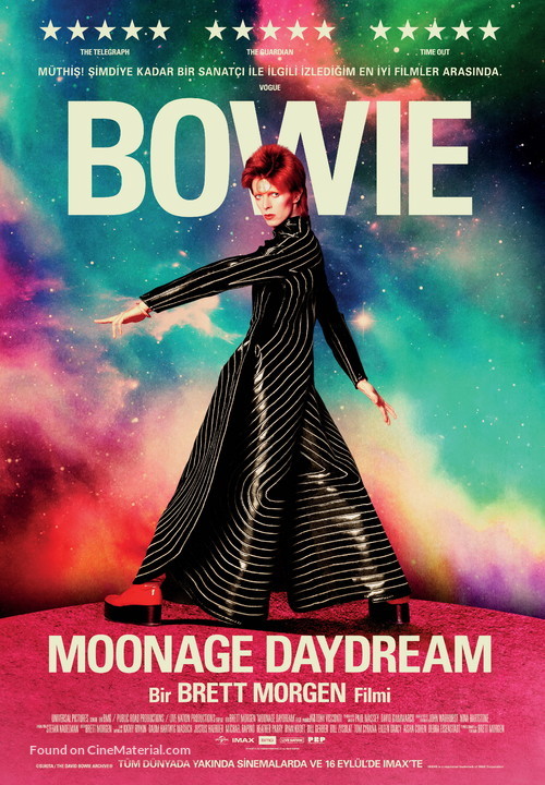 Moonage Daydream - Turkish Movie Poster