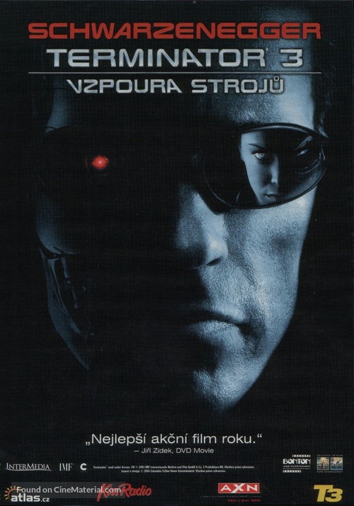 Terminator 3: Rise of the Machines - Czech Movie Cover