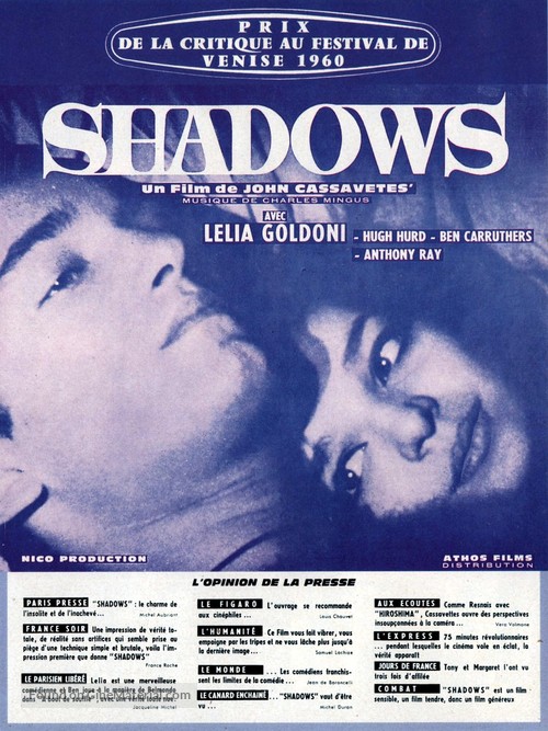 Shadows - French Movie Poster