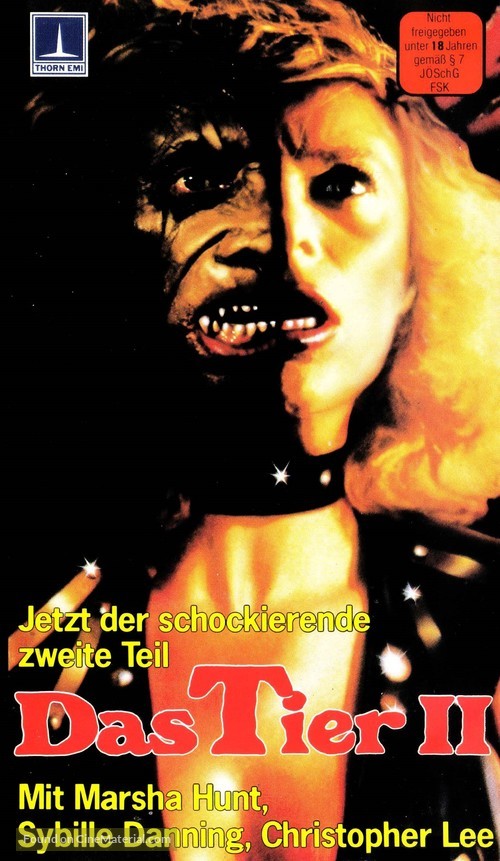 Howling II: Stirba - Werewolf Bitch - German VHS movie cover