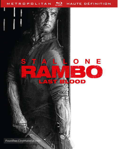 Rambo: Last Blood - French Blu-Ray movie cover