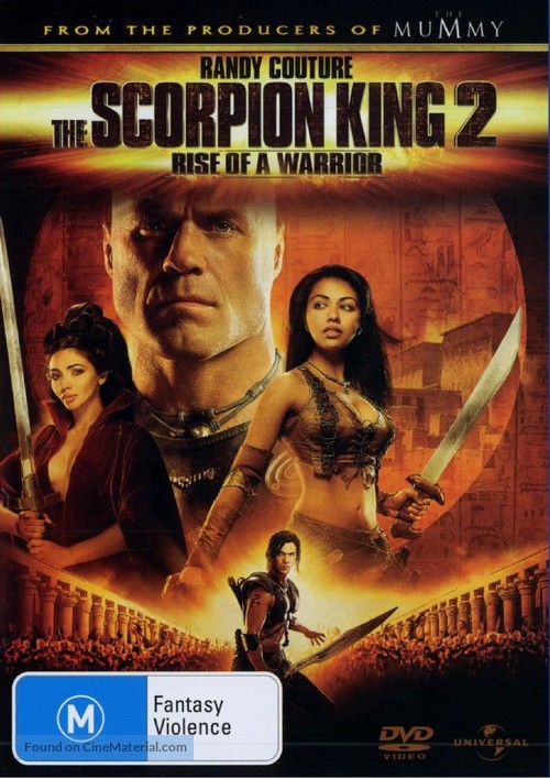 The Scorpion King: Rise of a Warrior - Australian Movie Cover
