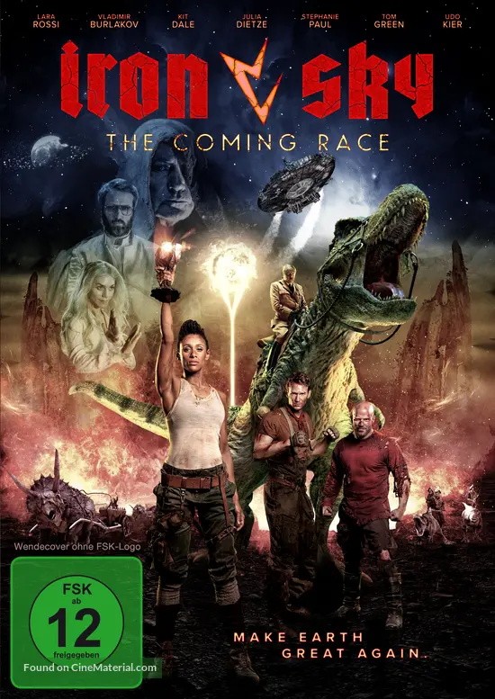 Iron Sky: The Coming Race - German DVD movie cover