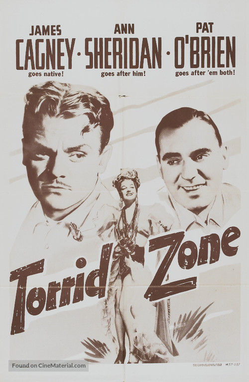 Torrid Zone - Re-release movie poster