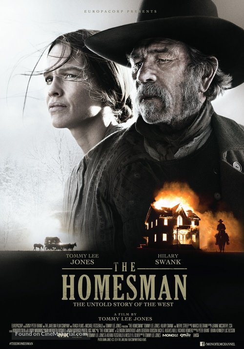 The Homesman (2014) Thai movie poster