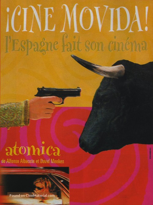 At&oacute;mica - French Movie Poster