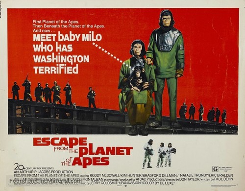 Escape from the Planet of the Apes - Movie Poster