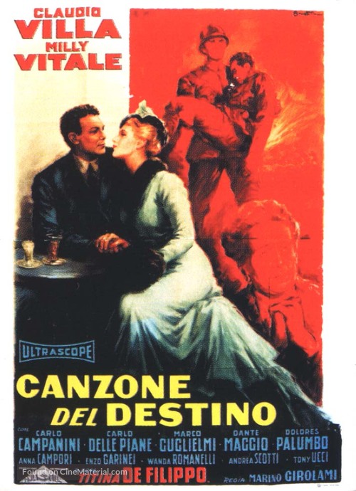 Canzone del destino, La - Italian Movie Poster