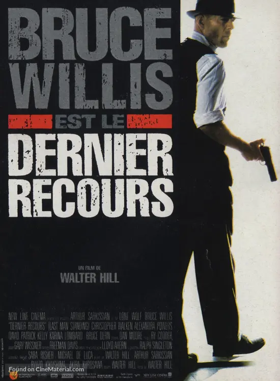 Last Man Standing 1996 French Movie Poster Last Man Standing 1996 French Movie Poster