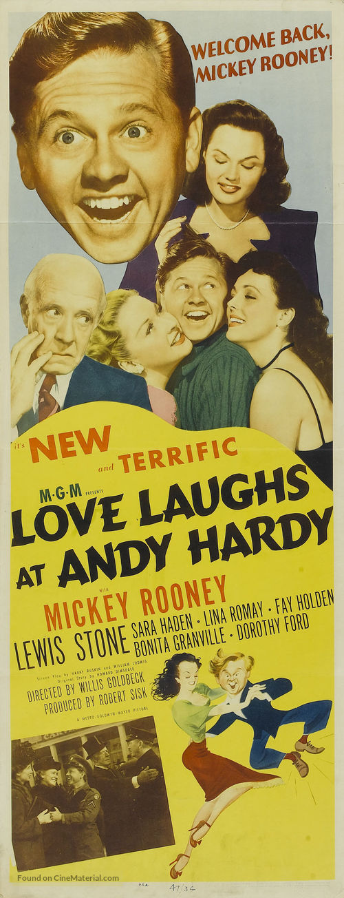 Love Laughs at Andy Hardy - Movie Poster