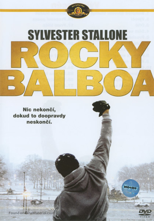 Rocky Balboa - Czech DVD movie cover