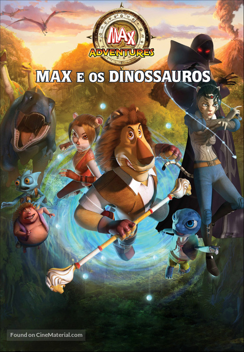 Max Adventures in Dinoterra - Brazilian Movie Poster
