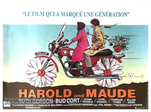 Harold and Maude - Belgian Movie Poster