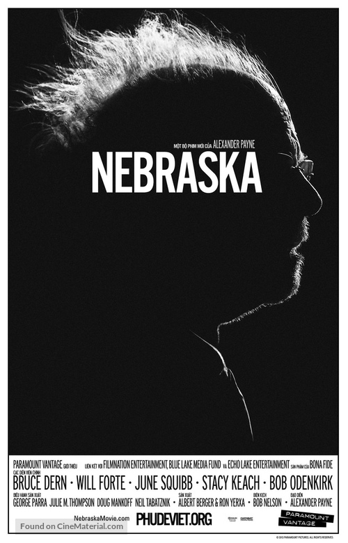 Nebraska - Vietnamese Movie Poster