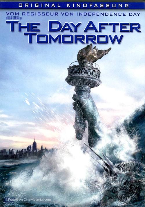 The Day After Tomorrow - German DVD movie cover