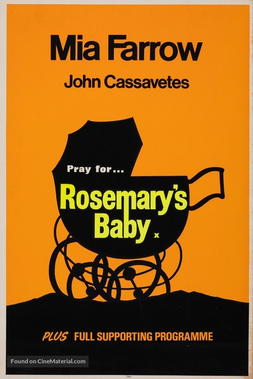 Rosemary&#039;s Baby - British Movie Poster