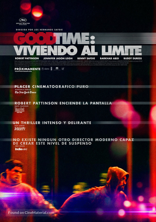 Good Time - Argentinian Movie Poster