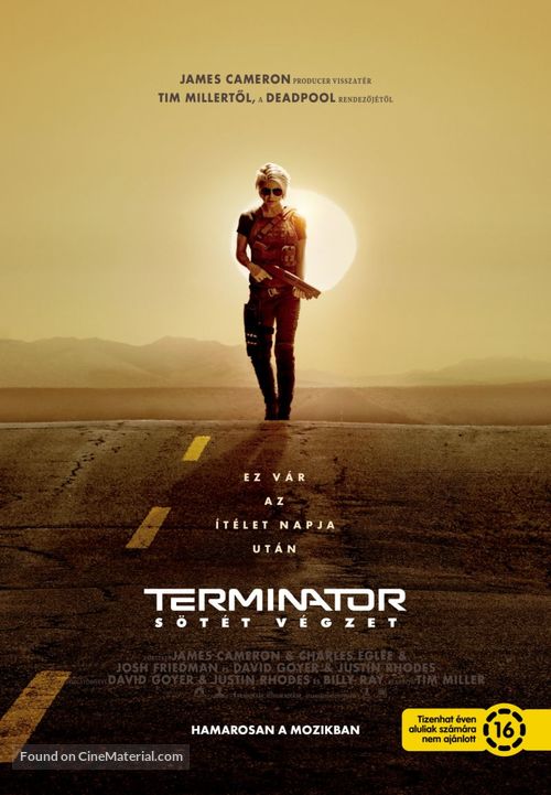 Terminator: Dark Fate - Hungarian Movie Poster