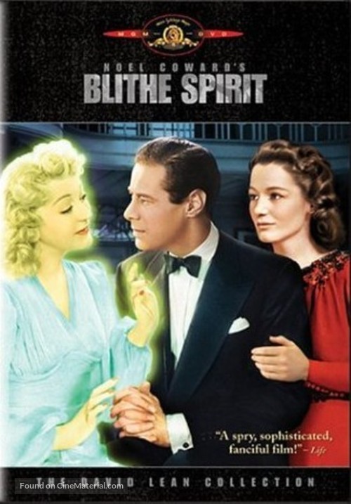 Blithe Spirit - DVD movie cover