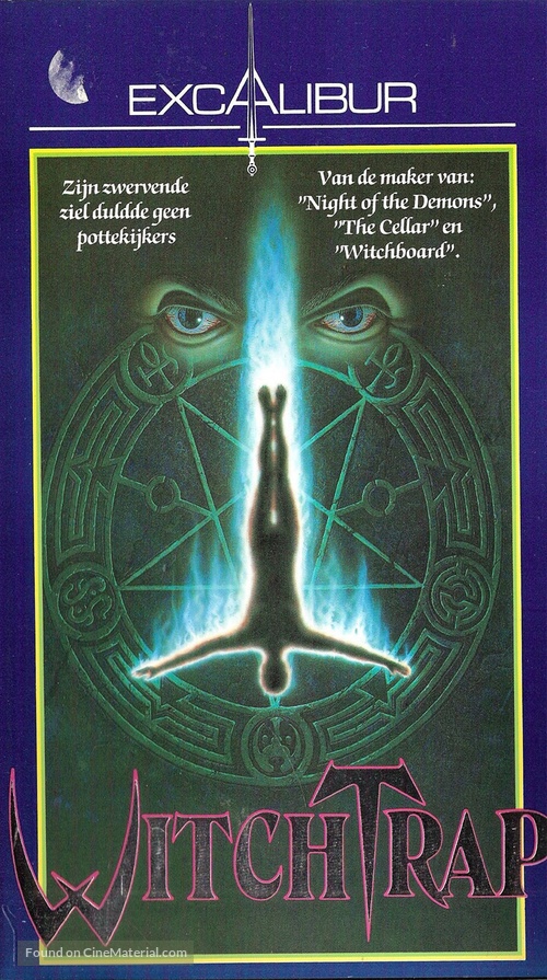 Witchtrap - Dutch VHS movie cover