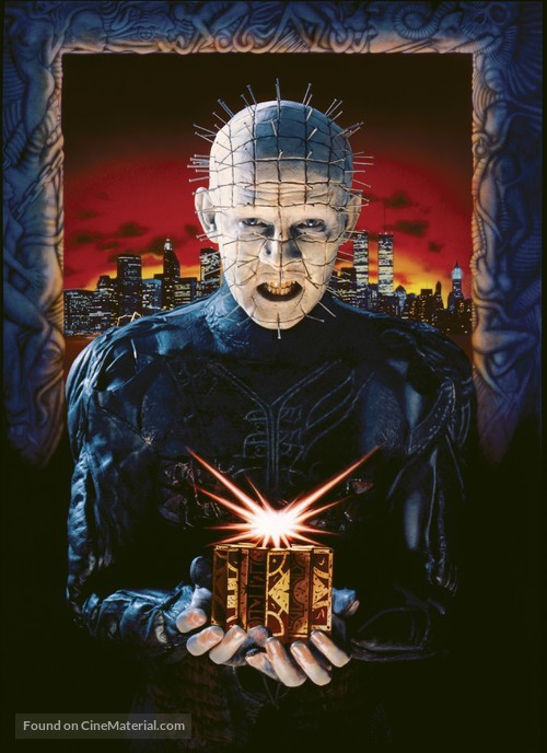 Hellraiser III: Hell on Earth - German Key art