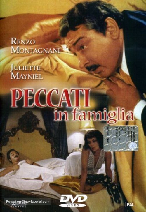 Peccati in famiglia - Italian DVD movie cover