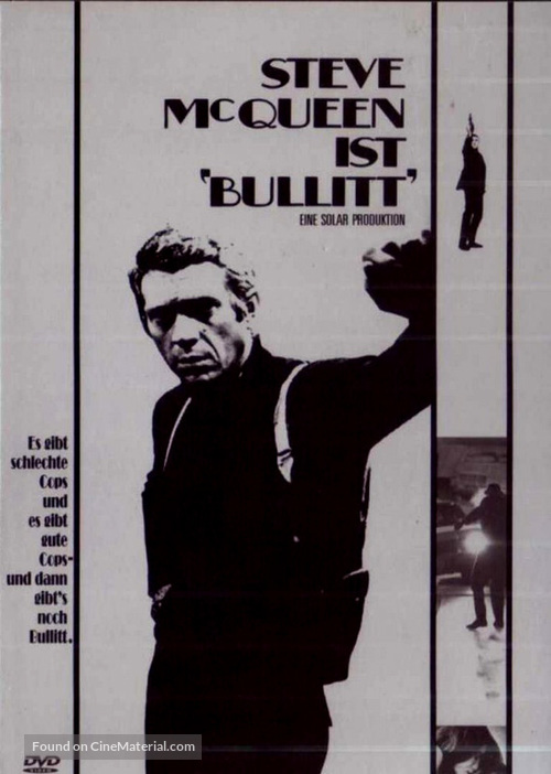 Bullitt - German Movie Cover